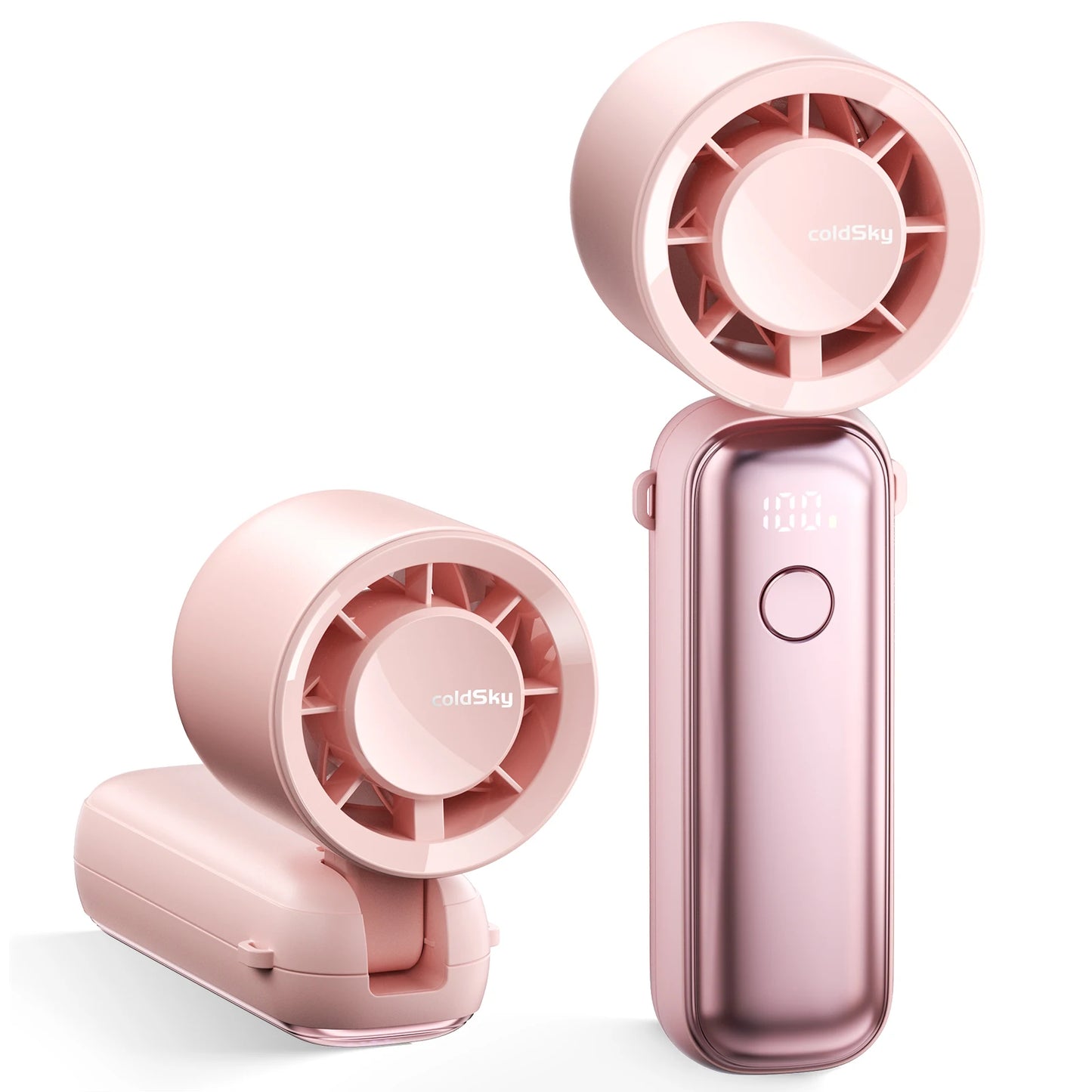 ChillFlow Max – Handheld & Wearable Cooling Fan