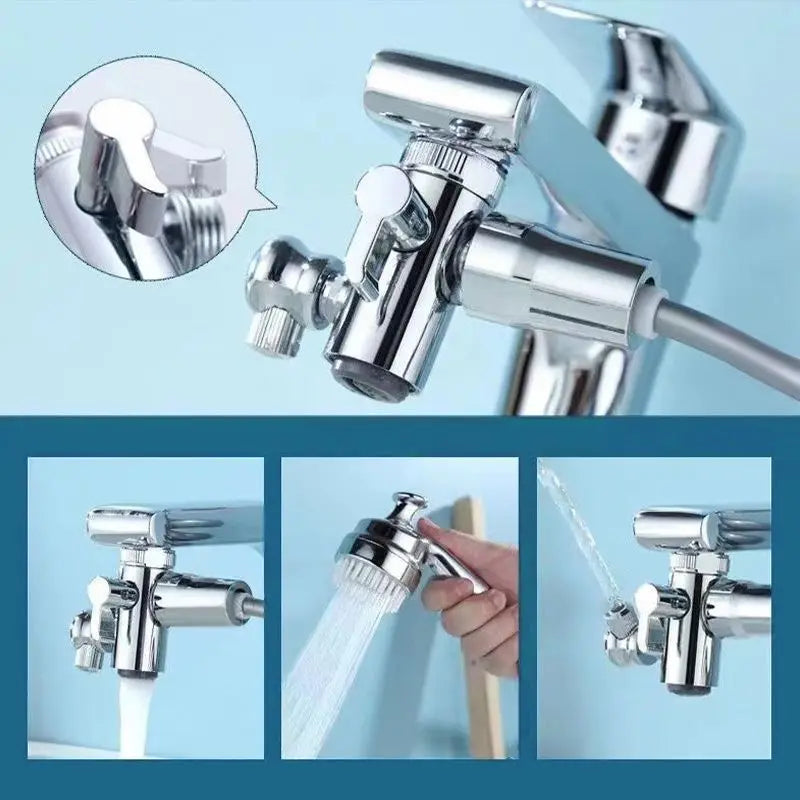 Universal 360° Rotating Bathroom Faucet