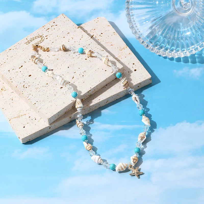 Boho Starfish Ankle