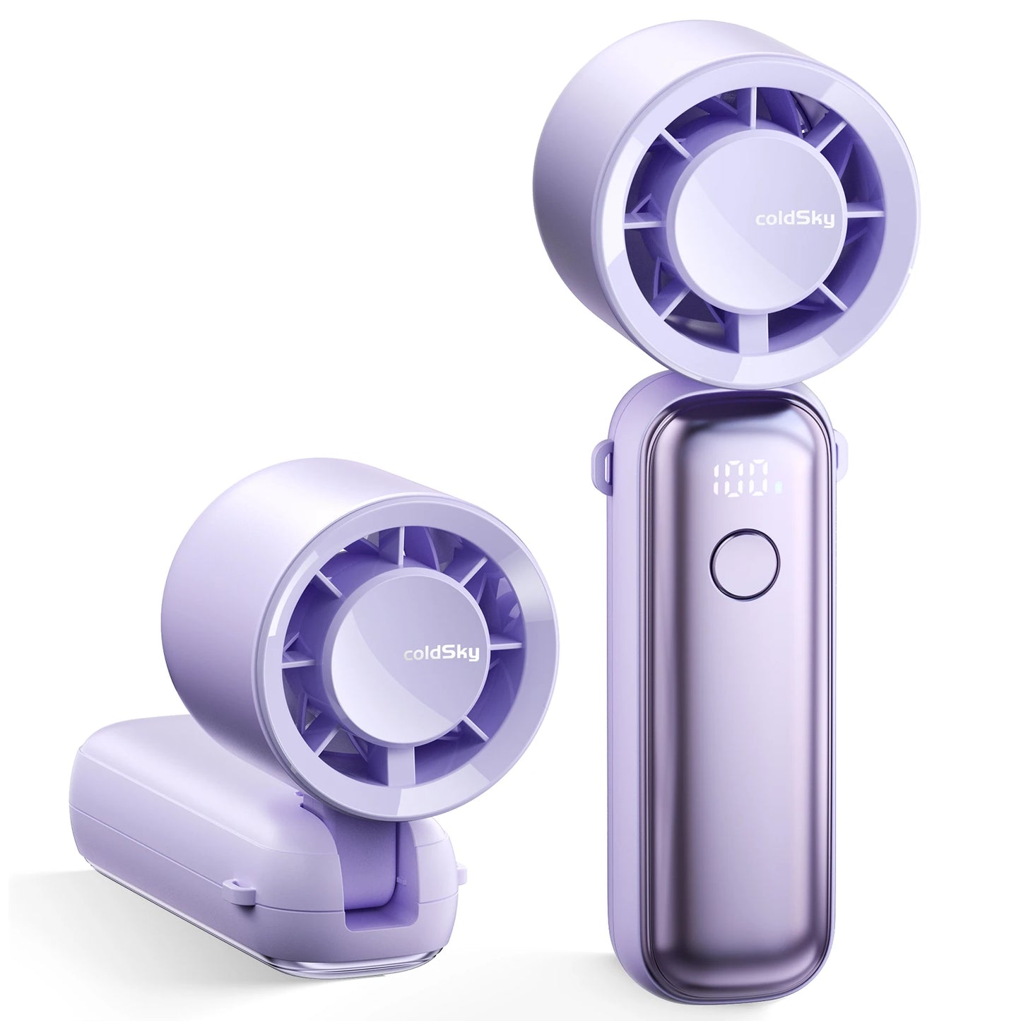 ChillFlow Max – Handheld & Wearable Cooling Fan