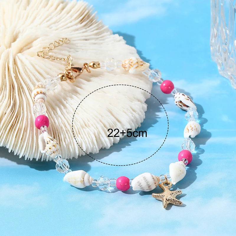 Boho Starfish Ankle