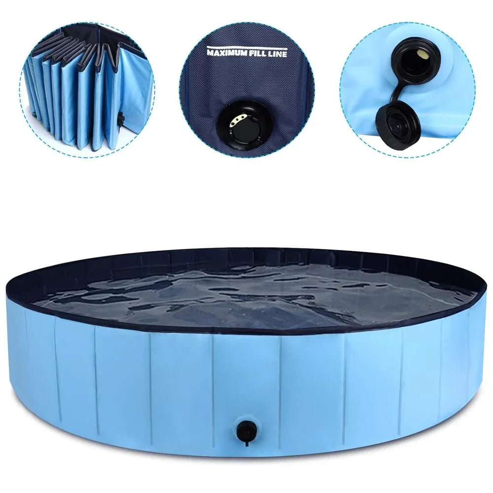 CoolPaws Foldable Pet Pool