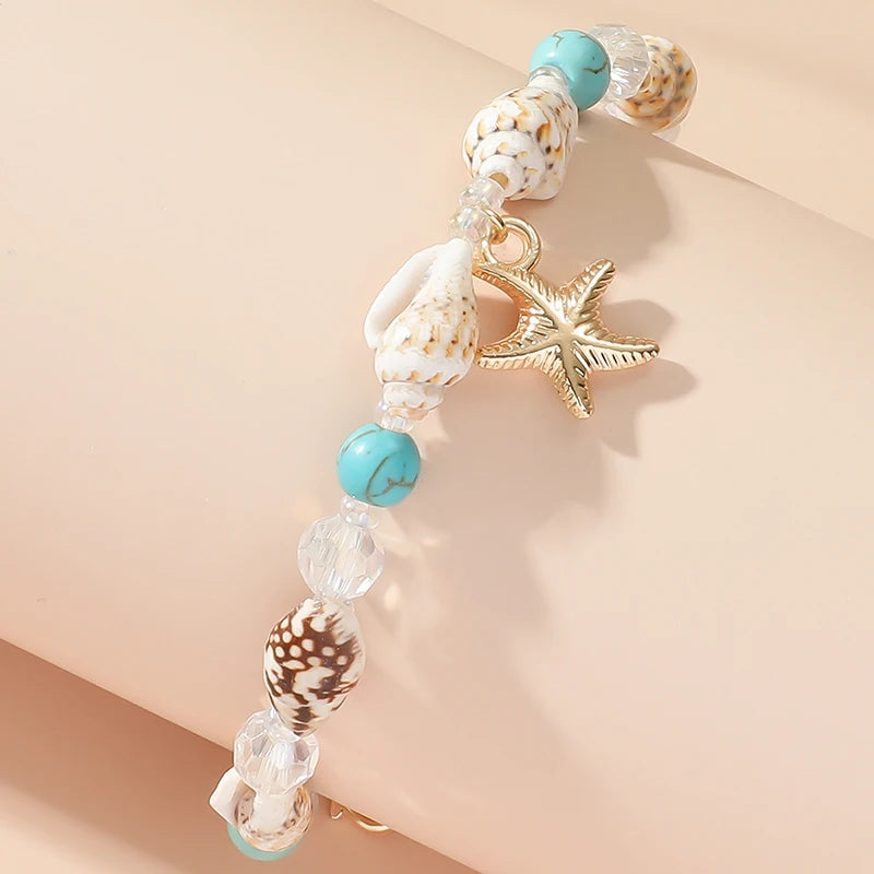 Boho Starfish Ankle