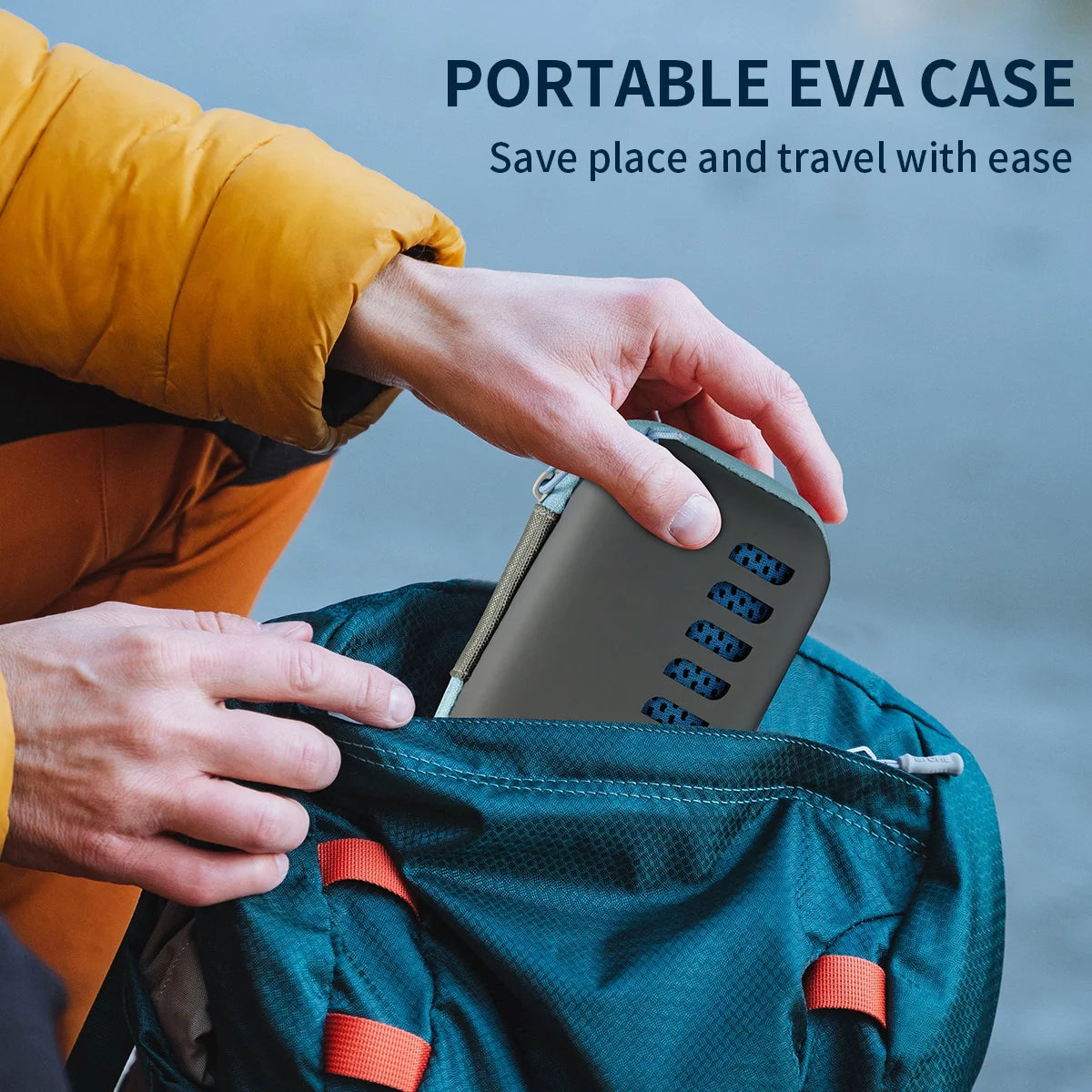 Camping Cooling Towels with EVA Case