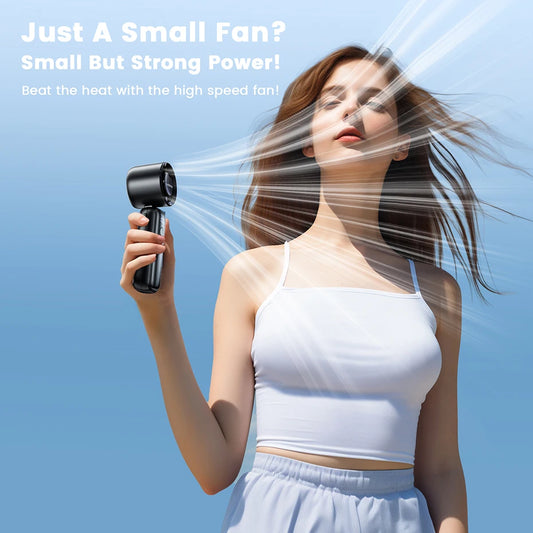 ChillFlow Max – Handheld & Wearable Cooling Fan