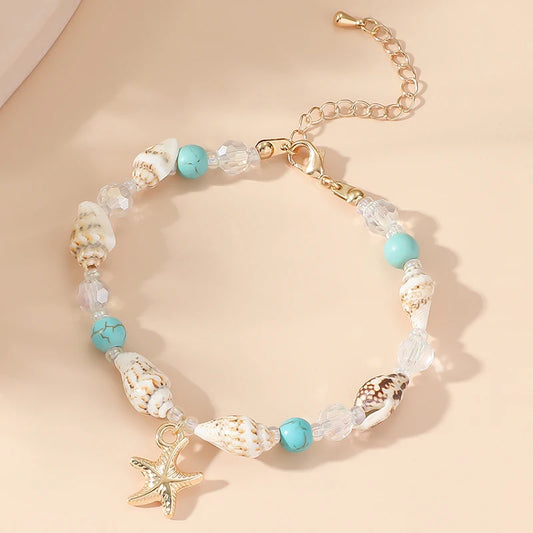 Boho Starfish Ankle